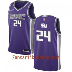NBA Sacramento Kings Trikot Buddy Hield 24 Nike 2017-18 Lila Swingman - Herren
